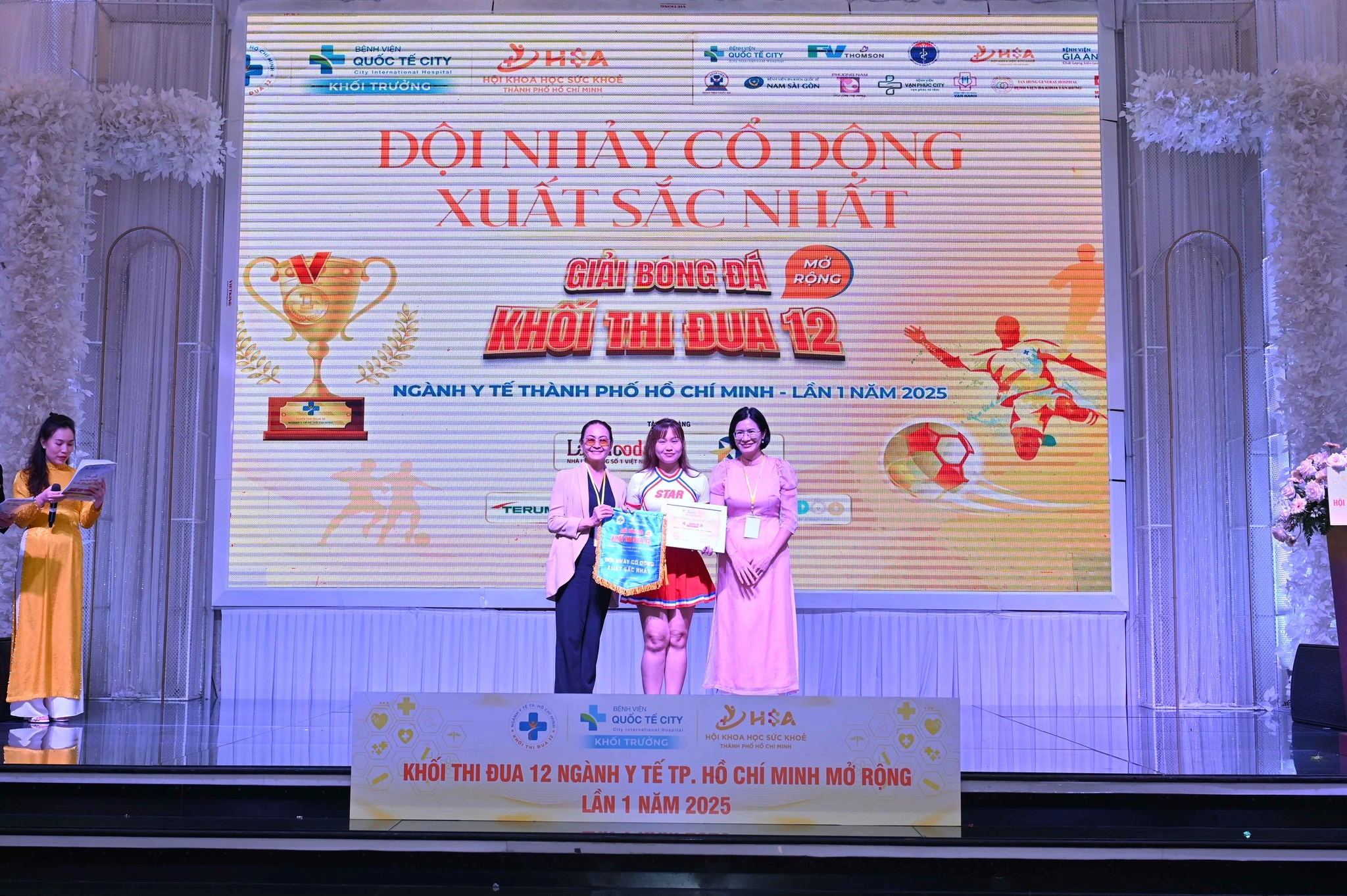 Công bố kết quả giải bóng đá khối thi đua 12 ngành Y Tế TPHCM mở rộng lần 1 Năm 2025
