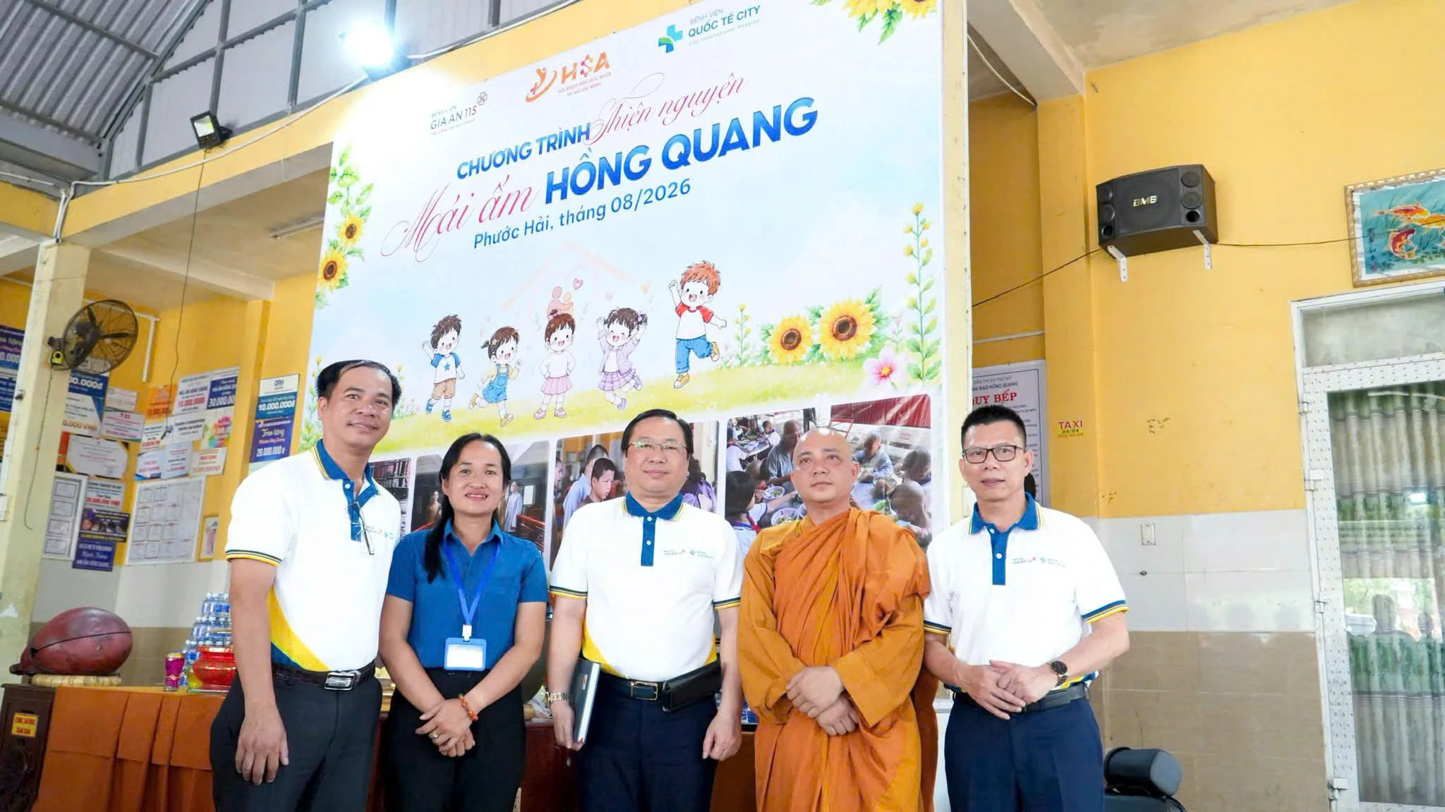 Chung tay sẻ chia – Lan tỏa yêu thương tại Mái ấm Hồng Quang
