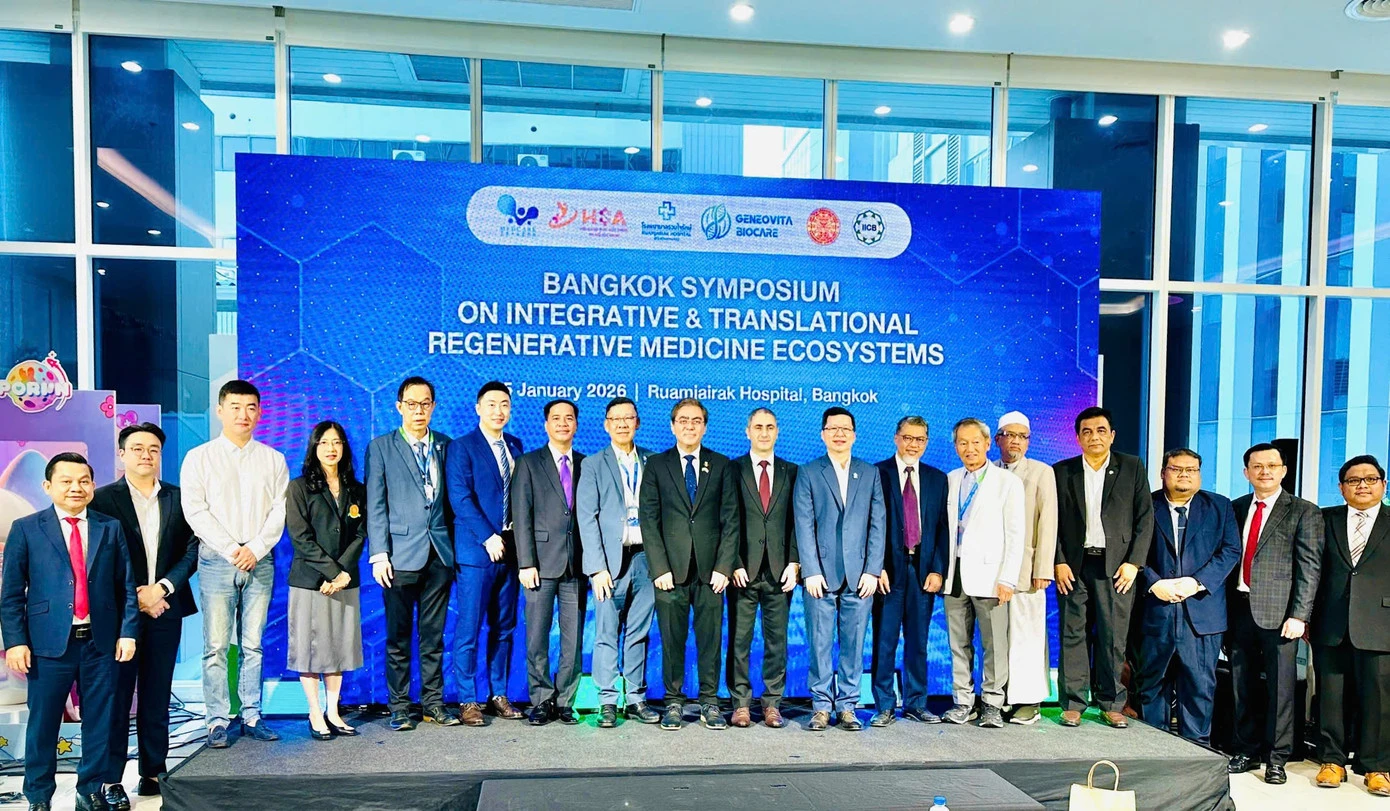 Hội Khoa học Sức khỏe TP.HCM ký kết hợp tác chiến lược với Tập đoàn Geonevita Biocare tại Thái Lan