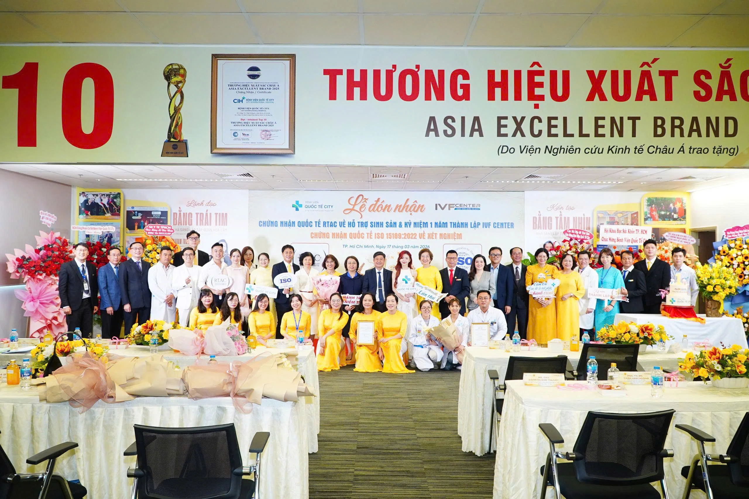 Hội Khoa học Sức khỏe TP.HCM chúc mừng hội viên đạt được thành tựu lớn trong công tác